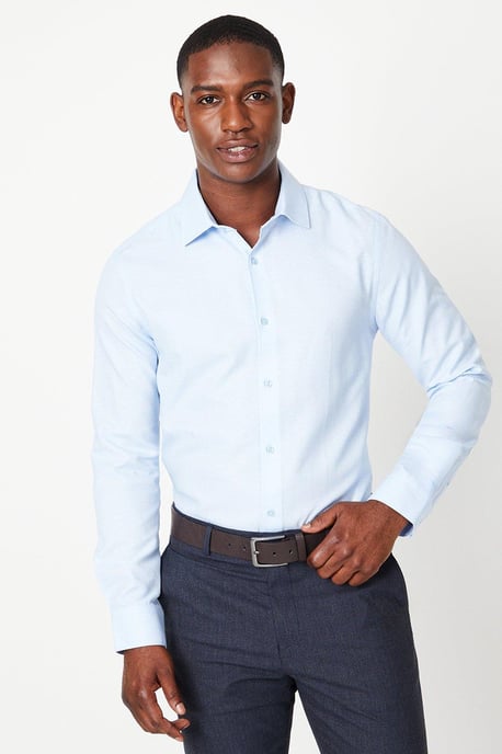 Easy Iron Oxford Slim Fit Shirt
