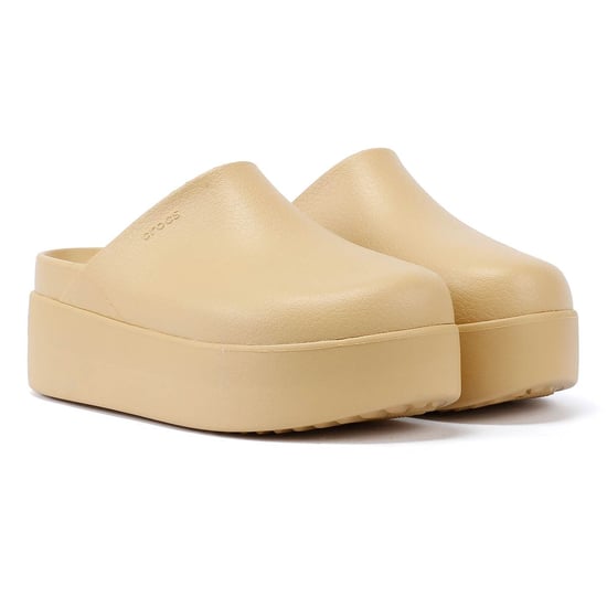 Crocs Dylan Platform Women's Wheat Clogs - Image 1