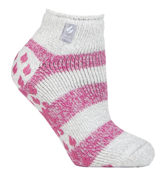 Värmehållare - Halksockor för damer med halkskydd, termiska fotledssockor med grepp - Image 1