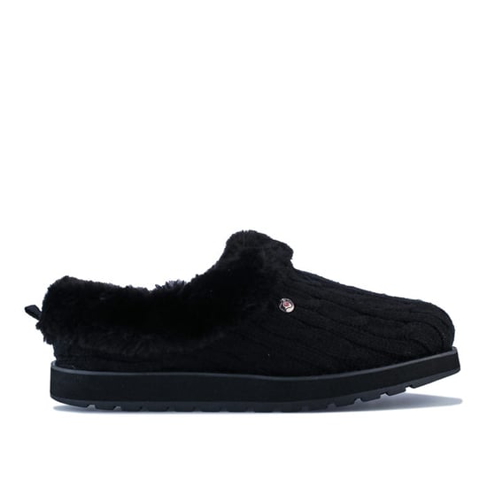Women's Skechers Keepsakes Ice Angel Slippers In Black - Image 1