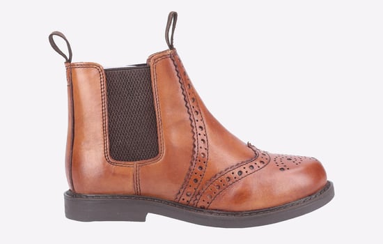 Cotswold Nympsfield Brogue Chelsea Boot Junior - Image 1