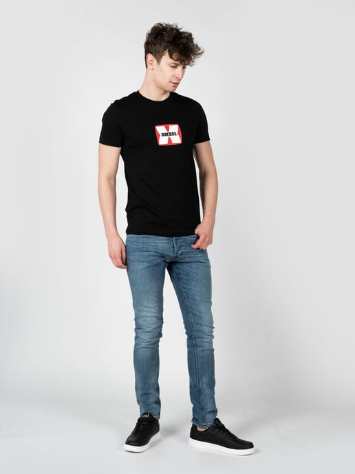 Diesel T-shirt T-Diegor Herr Svart - Image 2