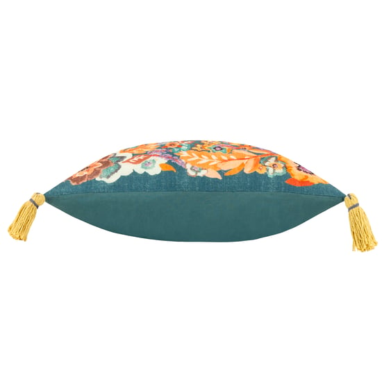 Wylder Traloa Floral Tasselled Cushion Cover - Image 3