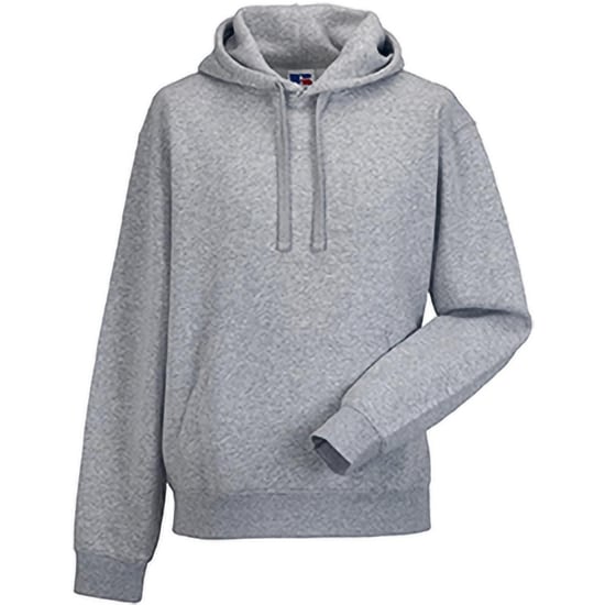 Russell Mens Authentic Hooded Sweatshirt / Hoodie (Ljus Oxford) - Image 3