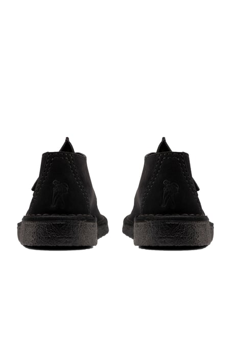 Clarks Originals Desert Trek Casual Shoe Black Suede - Image 5