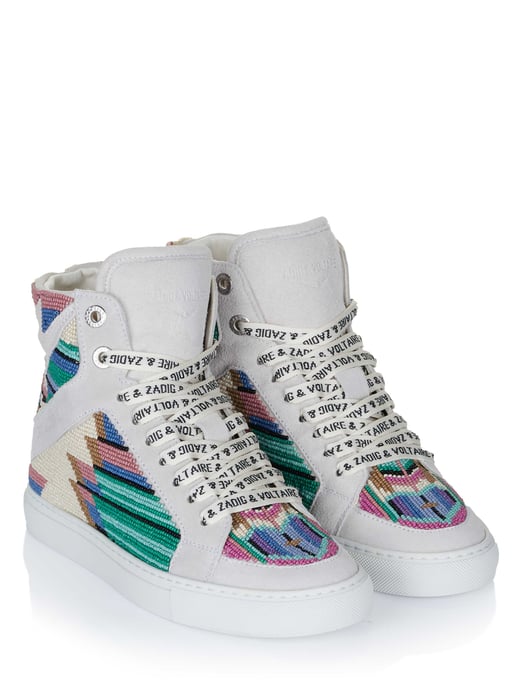 Zadig Voltaire High Flash Folk Beads schoenen wit - Image 2