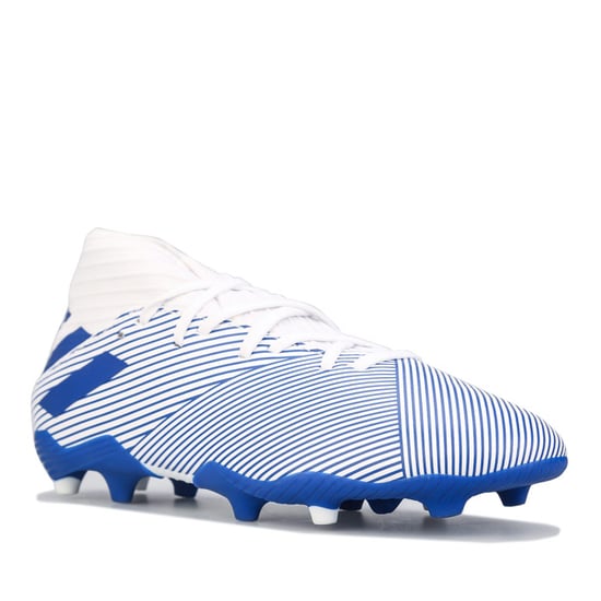 Boy's adidas Junior Nemeziz 19.3 FG Football Boots in White