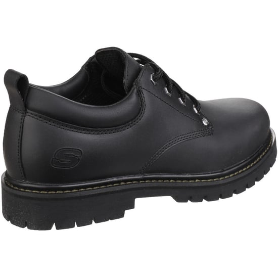Skechers Tom Cats Zwarte Leren Veterschoenen Voor Heren - Image 3