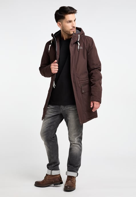 ICEBOUND winter parka Men dark brown - Image 4
