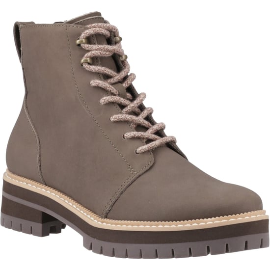 TOMS Wylder Leather Gröna stövlar för kvinnor - Image 1