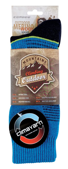 COMODO - Outdoor Performance Hiker CLIMACONTROL Hiking Trail Socks for Men's and Ladies - Image 2