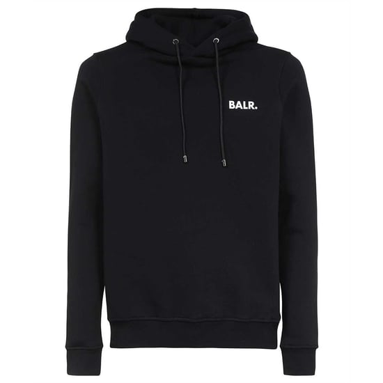 BALR. hoodies Brand Straight Hoodie Svart - Image 1