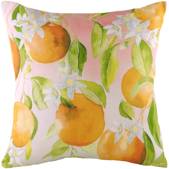Evans Lichfield Fruit Oranges Watercolour Cushion Cover