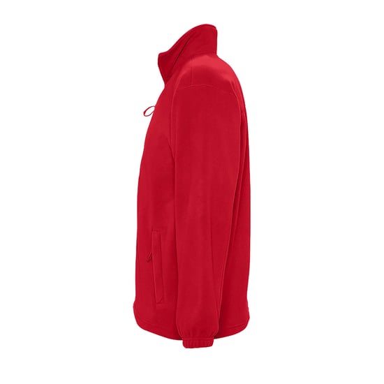 SOLS Mens North Full Zip Outdoor Fleece Jacket (Red) - Image 3