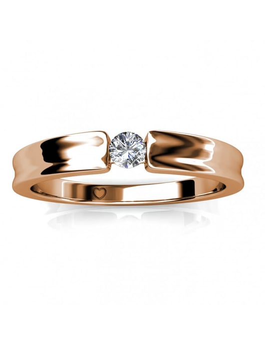 Eenvoud Ring - Oostenrijks Kristal - Image 3