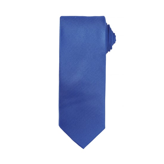 Premier Mens Micro Waffle Formal Work Tie (Royal) - Image 1