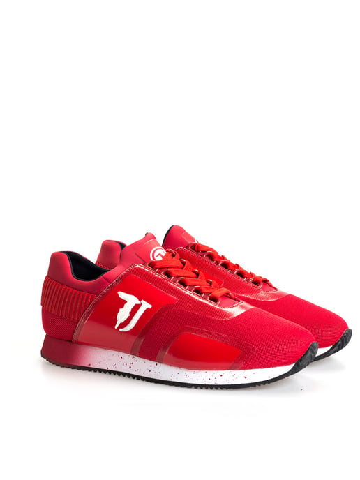 Trussardi Jeans Sneaker Men's Red - Image 2