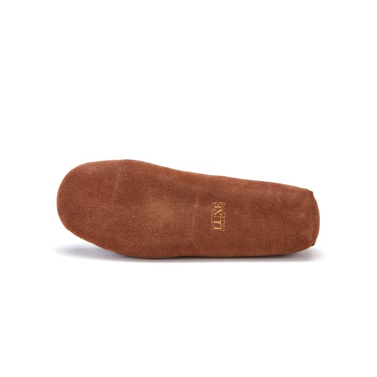 Australia Luxe Bama Moccasin Buff Leather Smoke Slippers