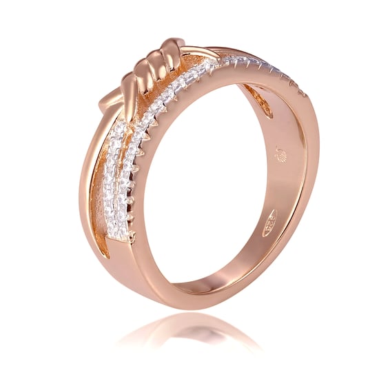 Orphelia Women's 925 Sterling Silver Ring - Rose ZR-7421