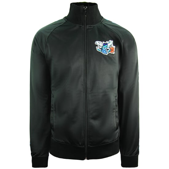 Mitchell & Ness Charlotte Hornets Mens Black Track Jacket