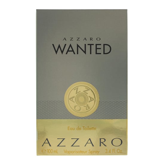 Azzaro Wanted Eau De Toilette 100ml Spray For Him - Image 3