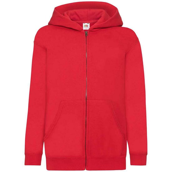Fruit of the Loom Kinderen/Kinderkapjes Sweatshirt (Rood) - Image 1