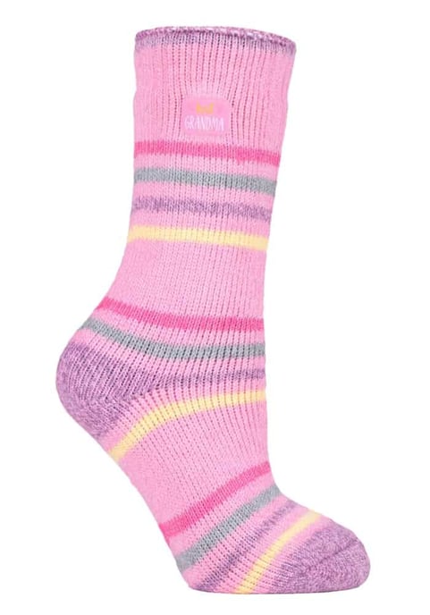 Ladies Warm Fleece Lined Fluffy Thermal Socks for Mum & Grandma - Image 1