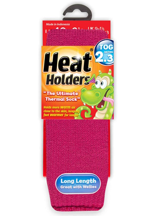 Heat Holders - Thermosokken voor kinderen 2.3 Tog - Framboos - Image 2
