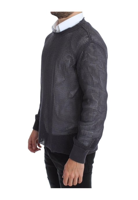 Dolce & Gabbana Herrar Lila Runway Netz Pullover Nättröja - Image 2