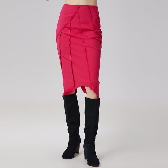 Asymmetric structural lines skirt - Image 4