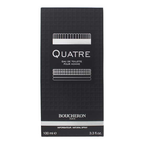 Boucheron Quatre Pour Homme Eau de Toilette 100ml Spray For Him - Image 4