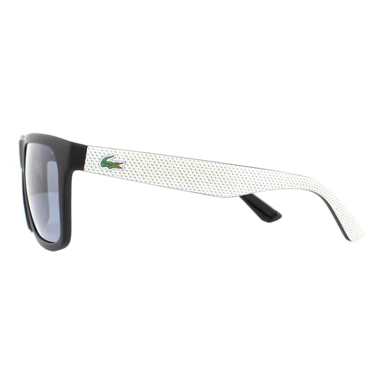 Lacoste Sunglasses L732S 002 Matte Black and White Grey