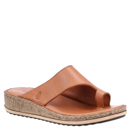 Hush Puppies Dames/dames Elissa Suède Sandalen (Bruin/Crème) - Image 1