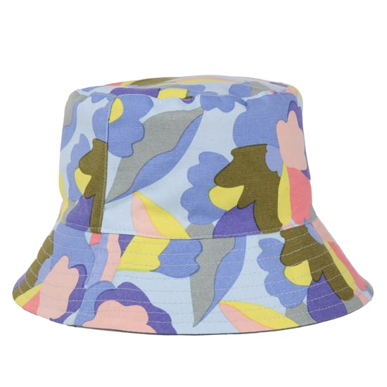 Regatta Womens/Ladies Abstract Floral Reversible Bucket Hat (Green Milieu)