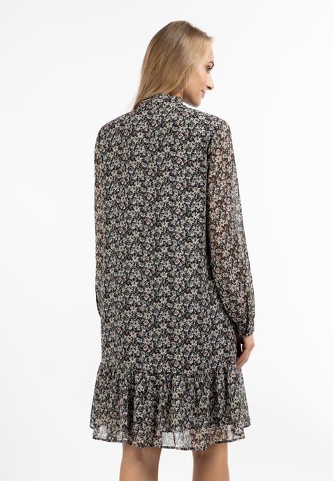 usha long sleeve dress nowles