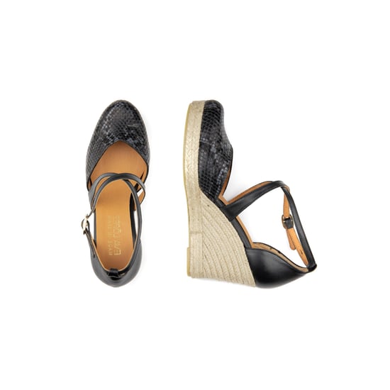Eva Lopez Ankle Strap Wedge Sandals Women Summer