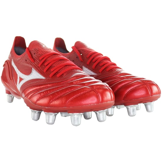 Mizuo Morelia Neo III Beta ESI Heren Rode Voetbalschoenen - Image 1