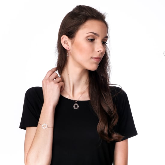 Orphelia 'Amada' Dames 925 Sterling Zilveren Ketting met Hanger - Roze ZH-7075/1 - Image 5