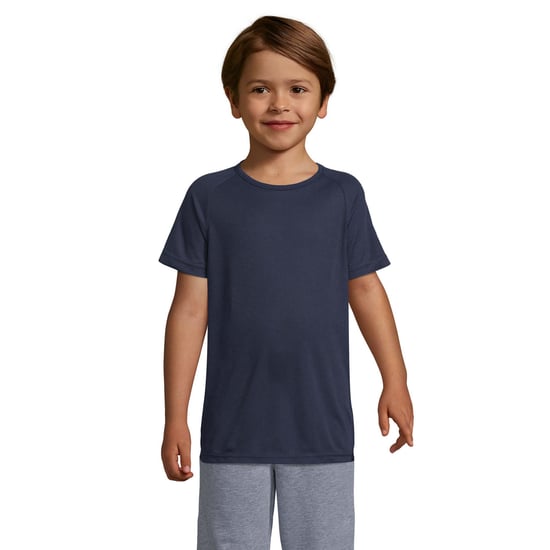 SOLS Kinderen/Kinderen Sportief Unisex T-Shirt met korte mouwen (Franse marine) - Image 3
