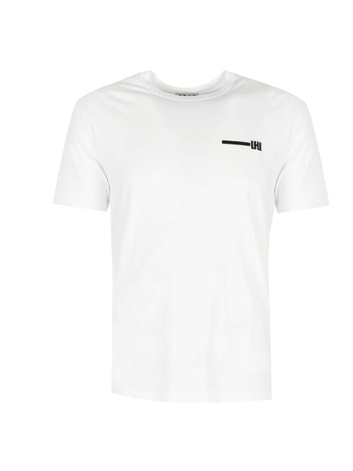 Les Hommes T-shirt Typography Men's Black - Image 1