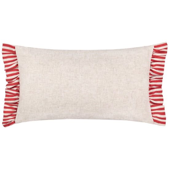 Wylder Tropics Okara Leopards Printed Ruffle  Polyester Filled Cushion - Image 2