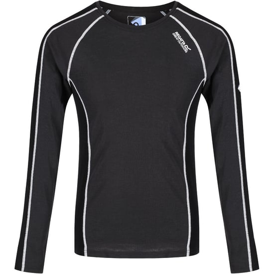 Regatta Heren Beru Supersoft Merino Wol Langemouw T-shirt - Image 3