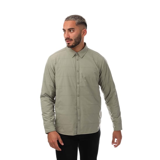 Men's Snow Peak Flexible Insulated Shirt in Beige