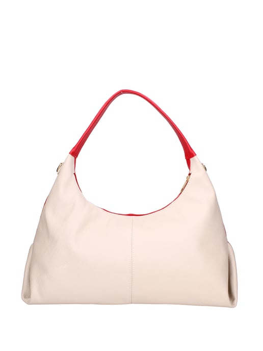 Roberta Rossi Shoulder Bag Women RED AND BEIGE