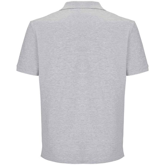 SOLS Unisex Pegase Marl Piqué Poloshirt voor volwassenen (Grijze Mergel) - Image 2