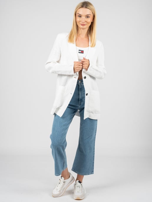 Tommy Hilfiger Jacka Dam Vit - Image 2