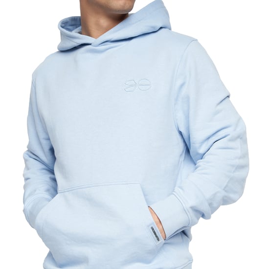 Crosshatch Mens Emmson Hoodie (Light Blue) - Image 4