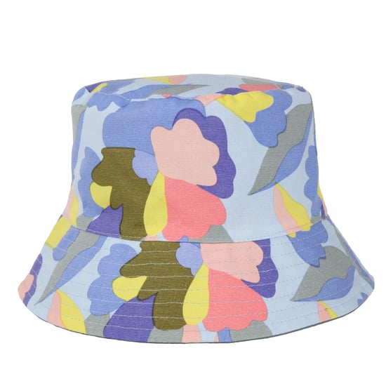 Regatta Womens/Ladies Abstract Floral Reversible Bucket Hat (Green Milieu)