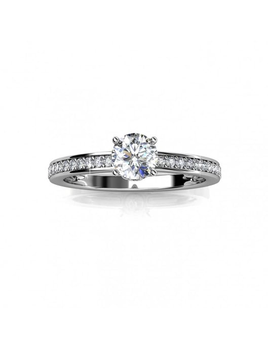 Elise Ring - Silver och kristall - Image 4