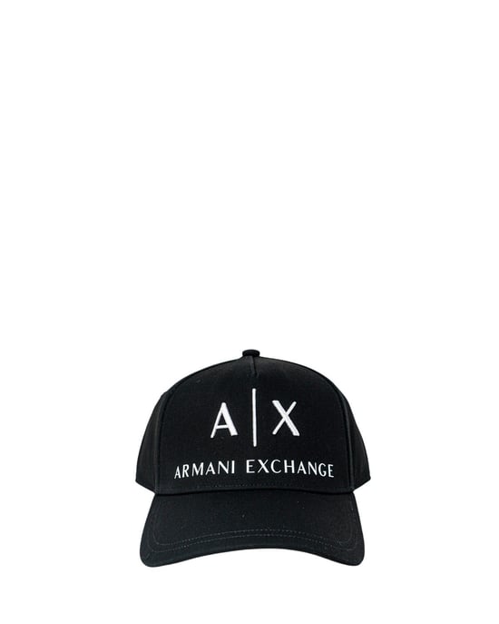 Armani Exchange Heren Zwarte Pet - Image 1